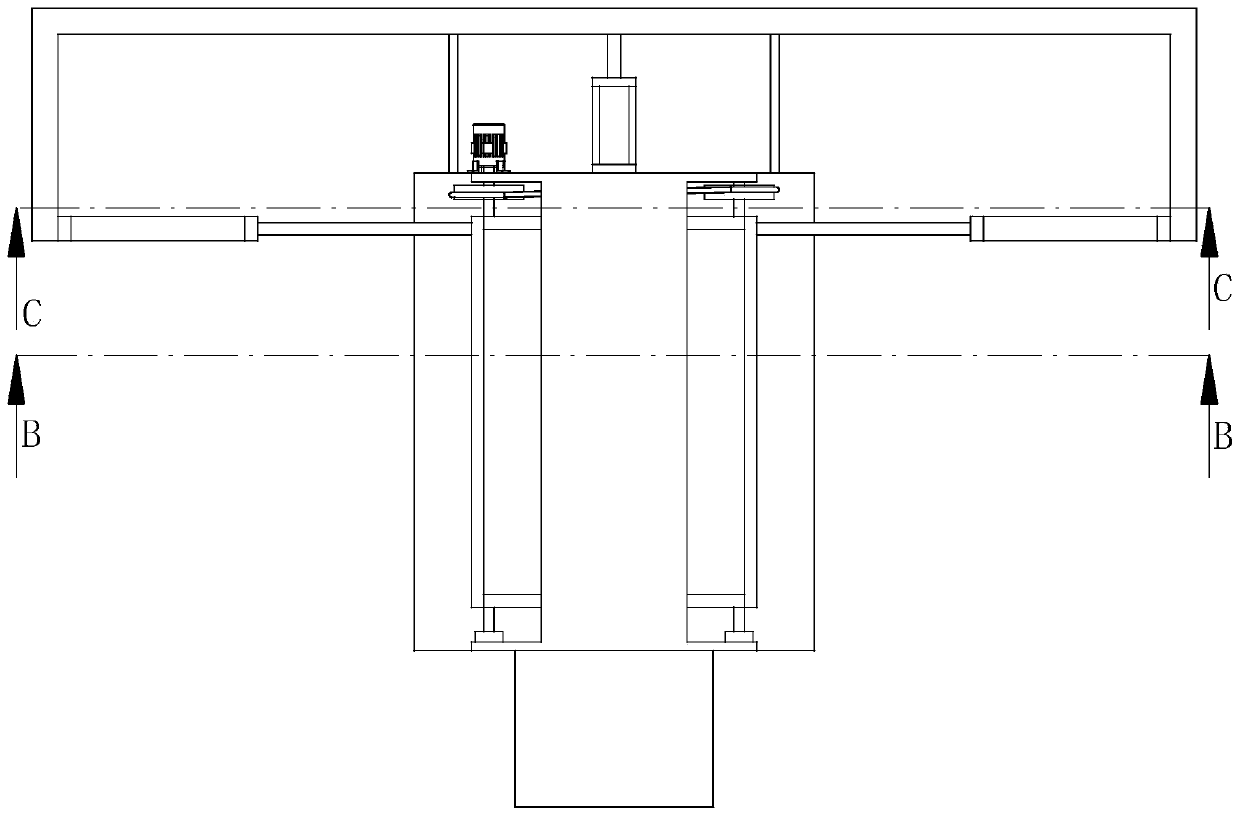 Open-air automobile detection platform with rainproof function