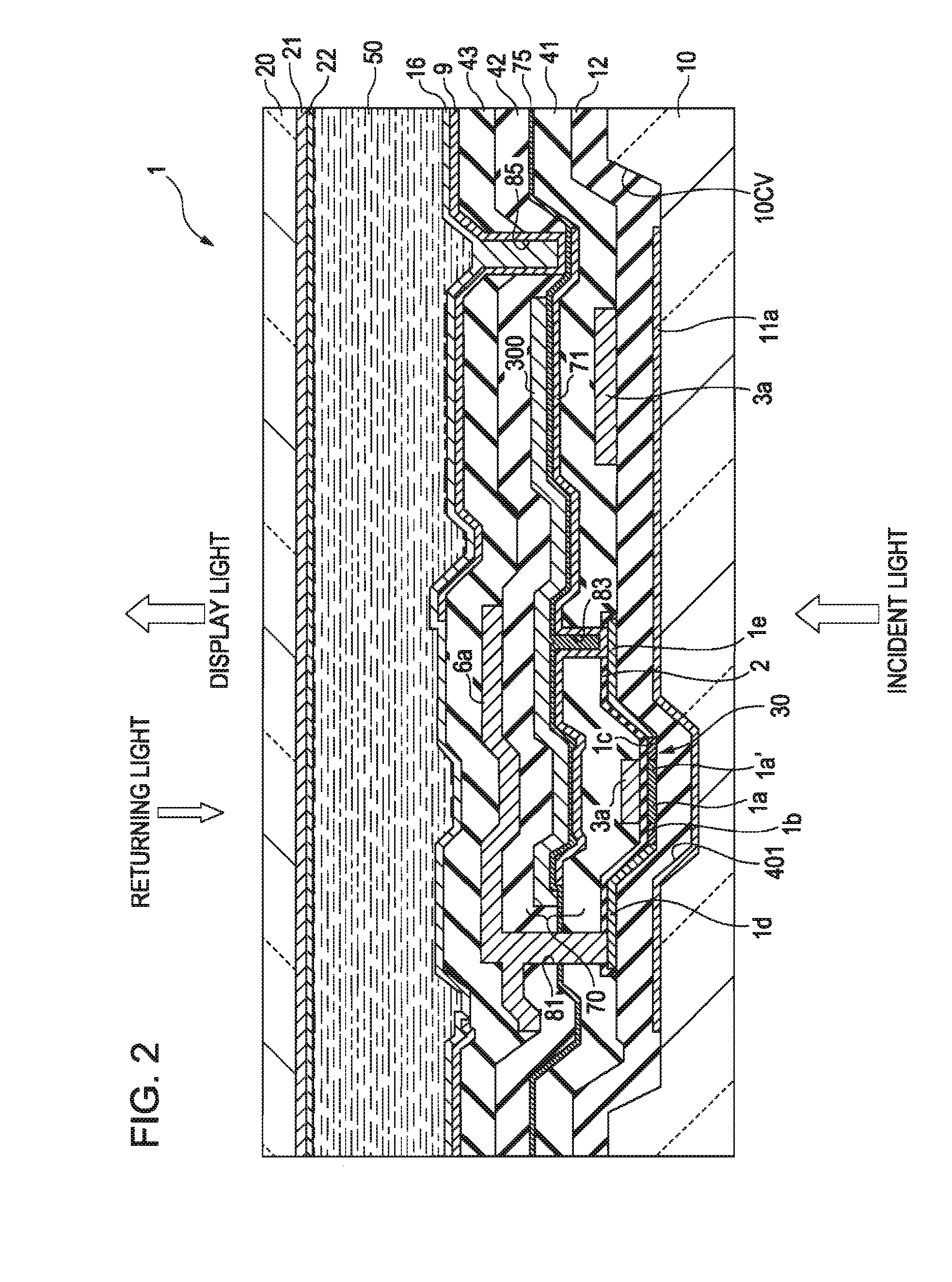 Liquid crystal device and projector