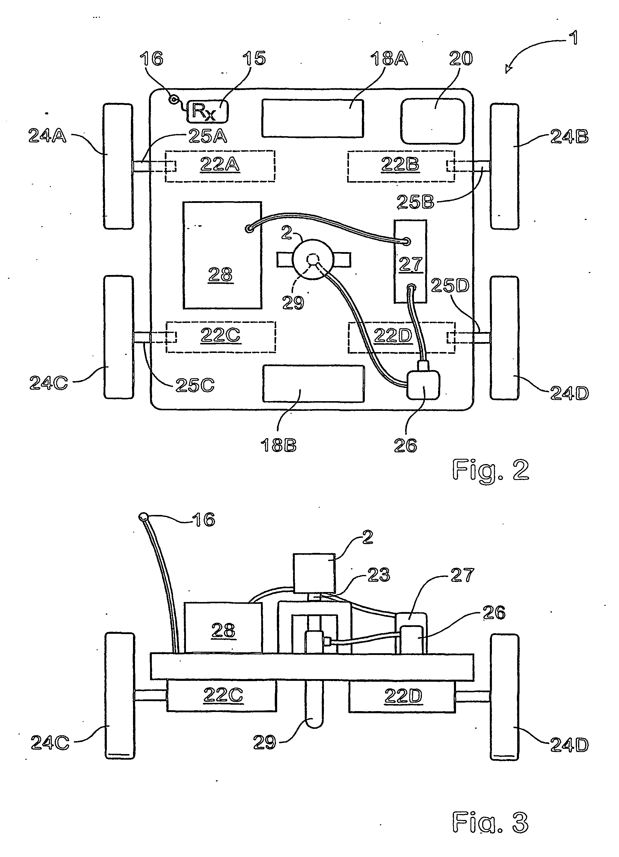 Automatic ground marking method and apparatus