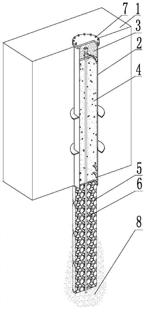 Multi-pass waterproof sealing method for dewatering well of mass raft foundation