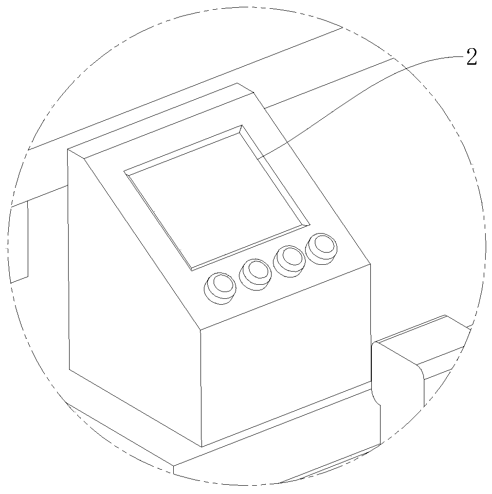 Automatic positioning jig for cable head welding