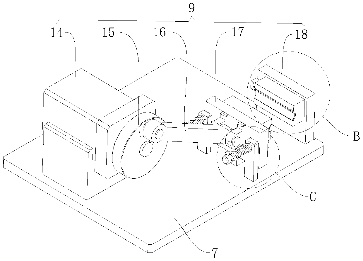 Automatic positioning jig for cable head welding