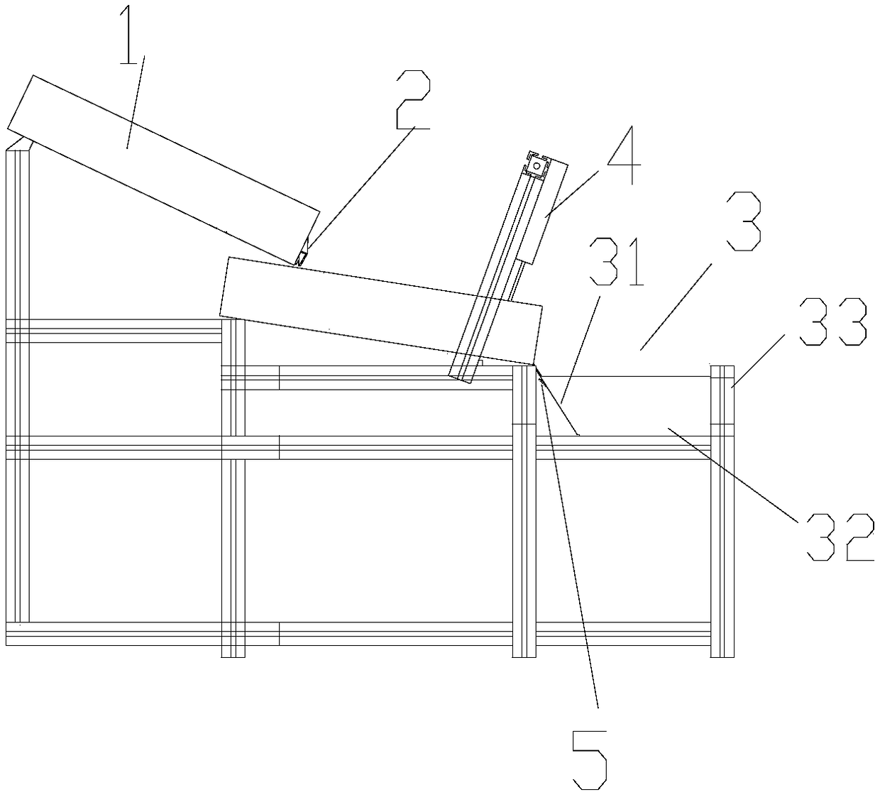 Automatic stacking device and automatic stacking control method for vertical parts of wall-mounted plate