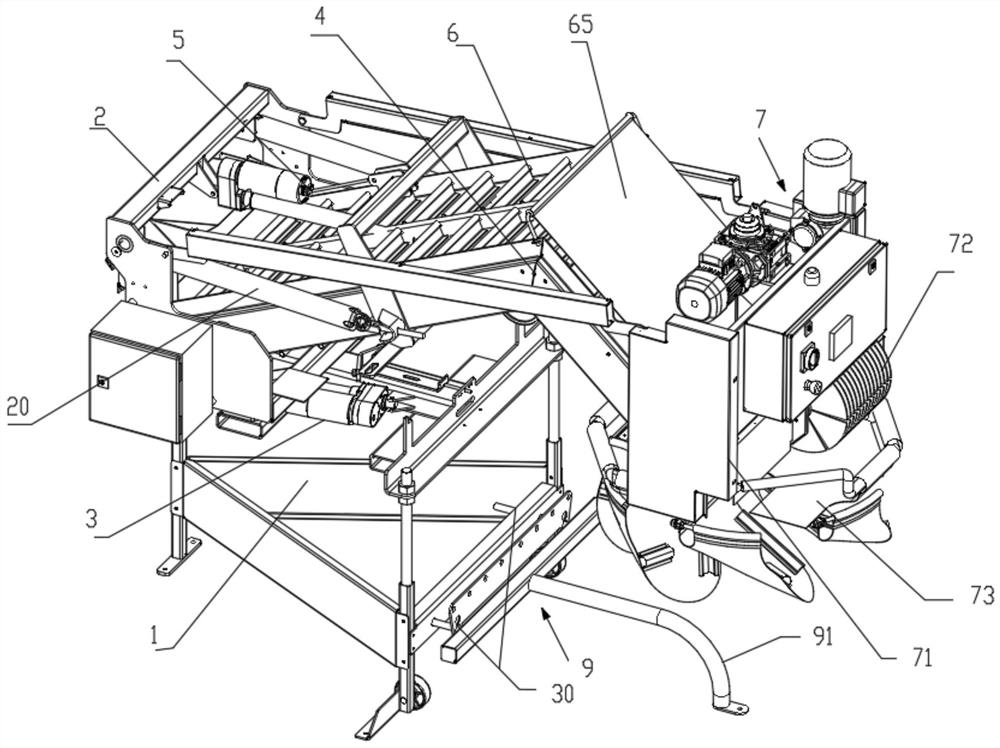 Automatic soft fruit packaging equipment