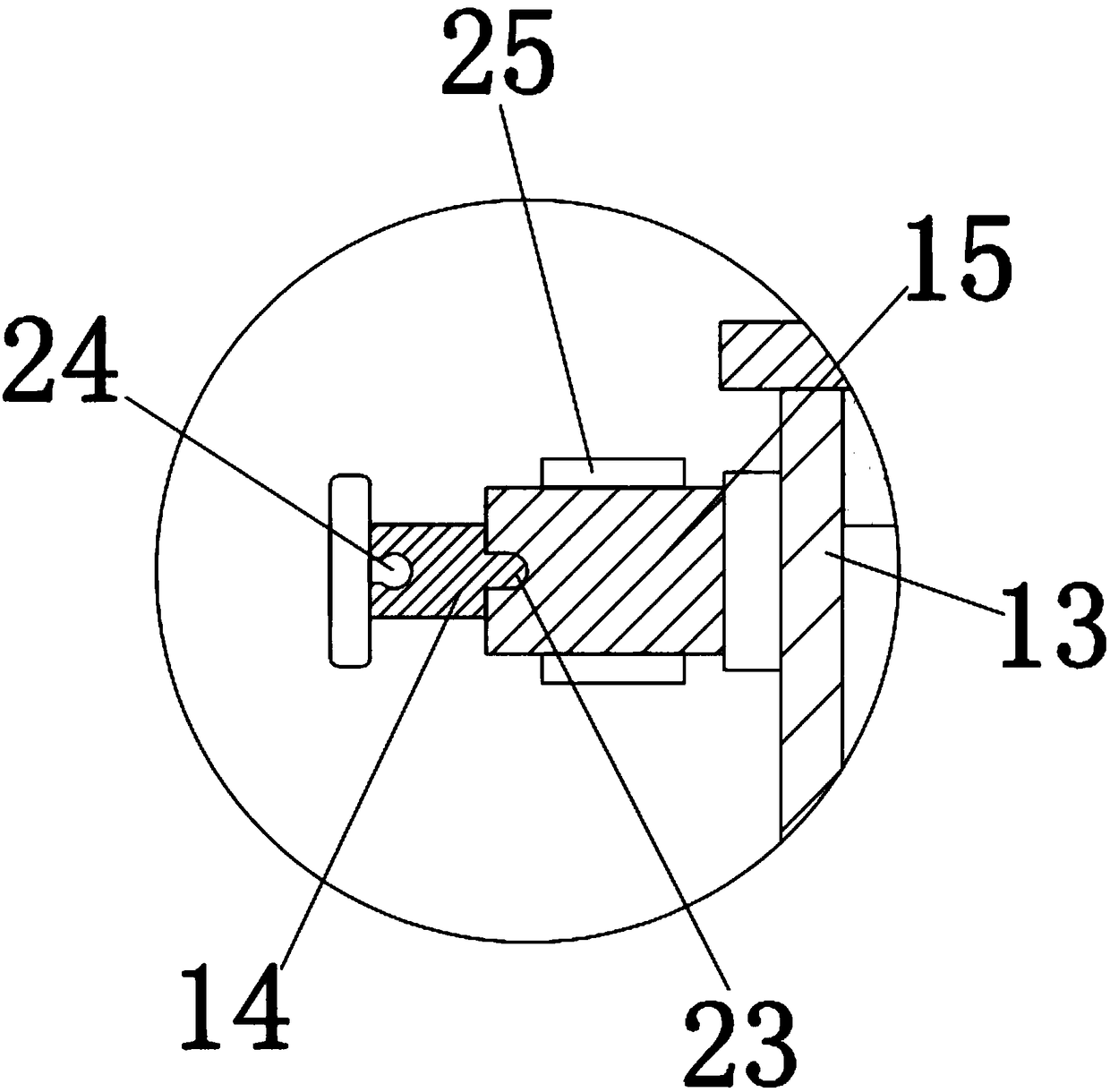 Rotary controllable table tennis ball serving machine