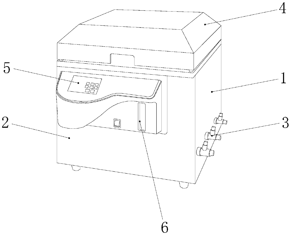 Culture medium preparation machine using pushed circling-motion oscillation and heat homogenization