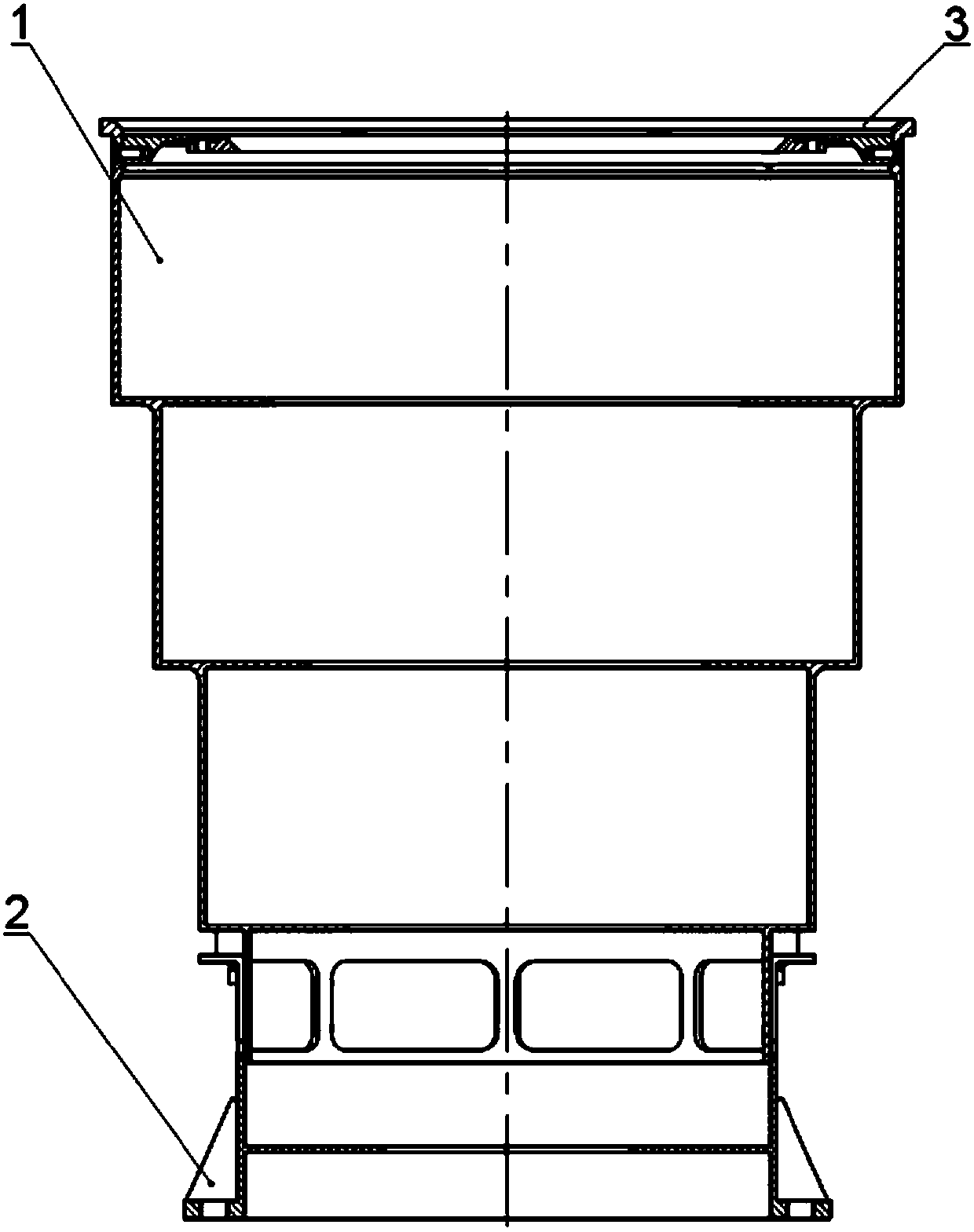 Combined heat insulation light shielding cover structure for star sensor