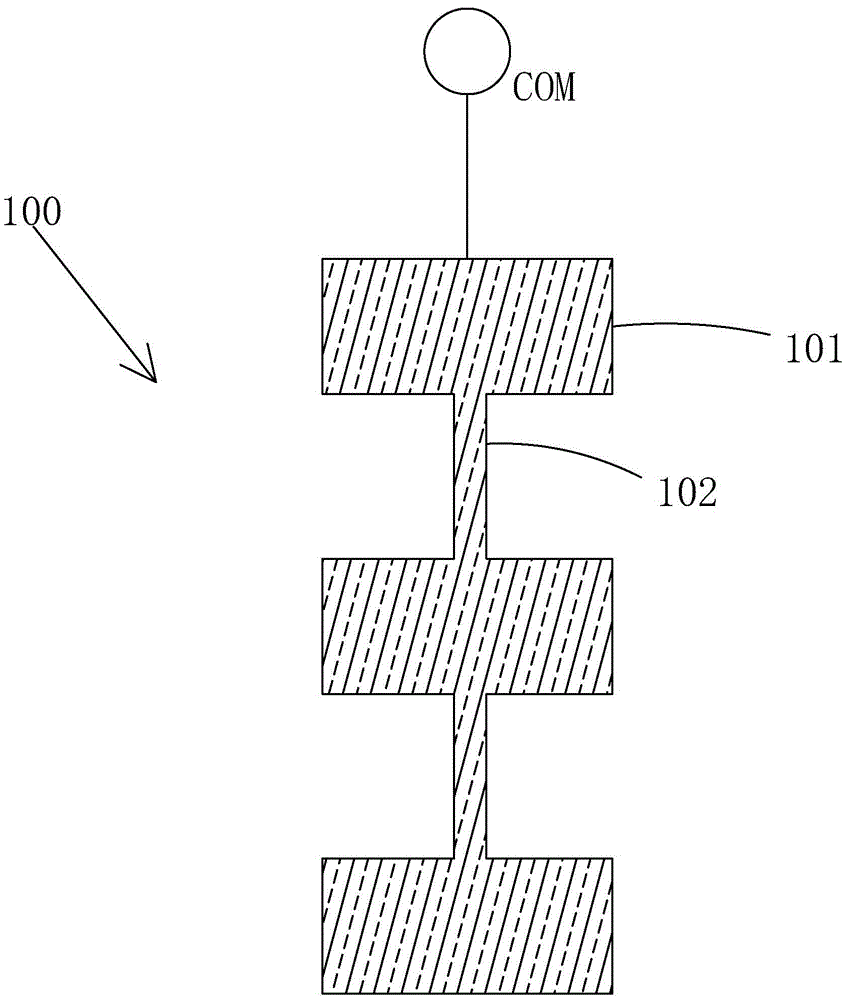 TFT array substrate structure