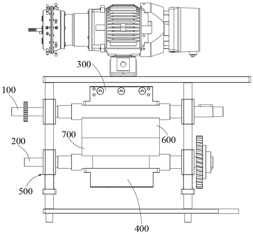 A hot stamping machine and its working method