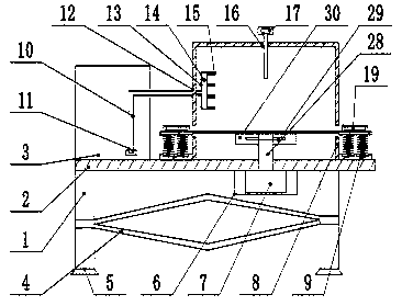 High-efficiency unhairing machine used for slaughtering assembly lines