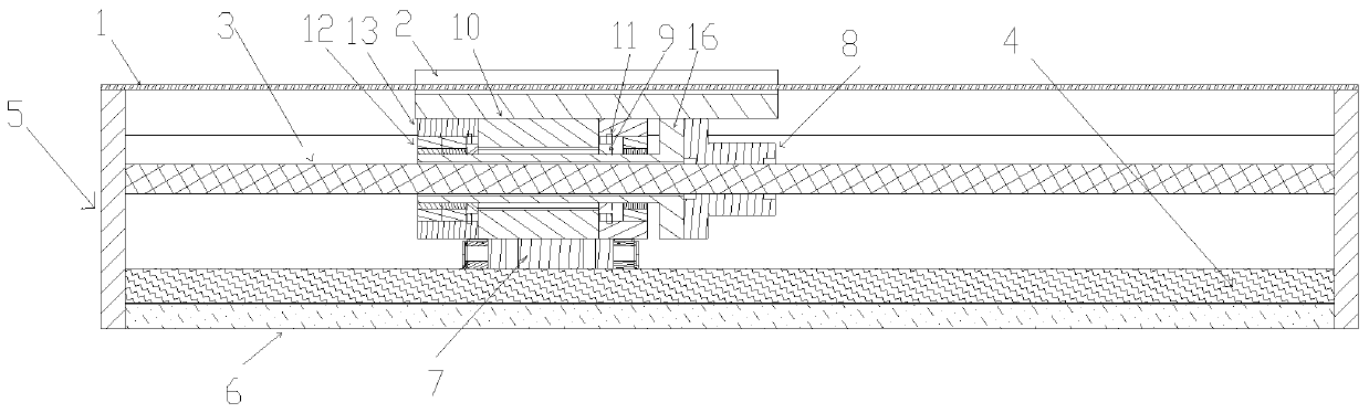 Linear module with built-in AC servo motor