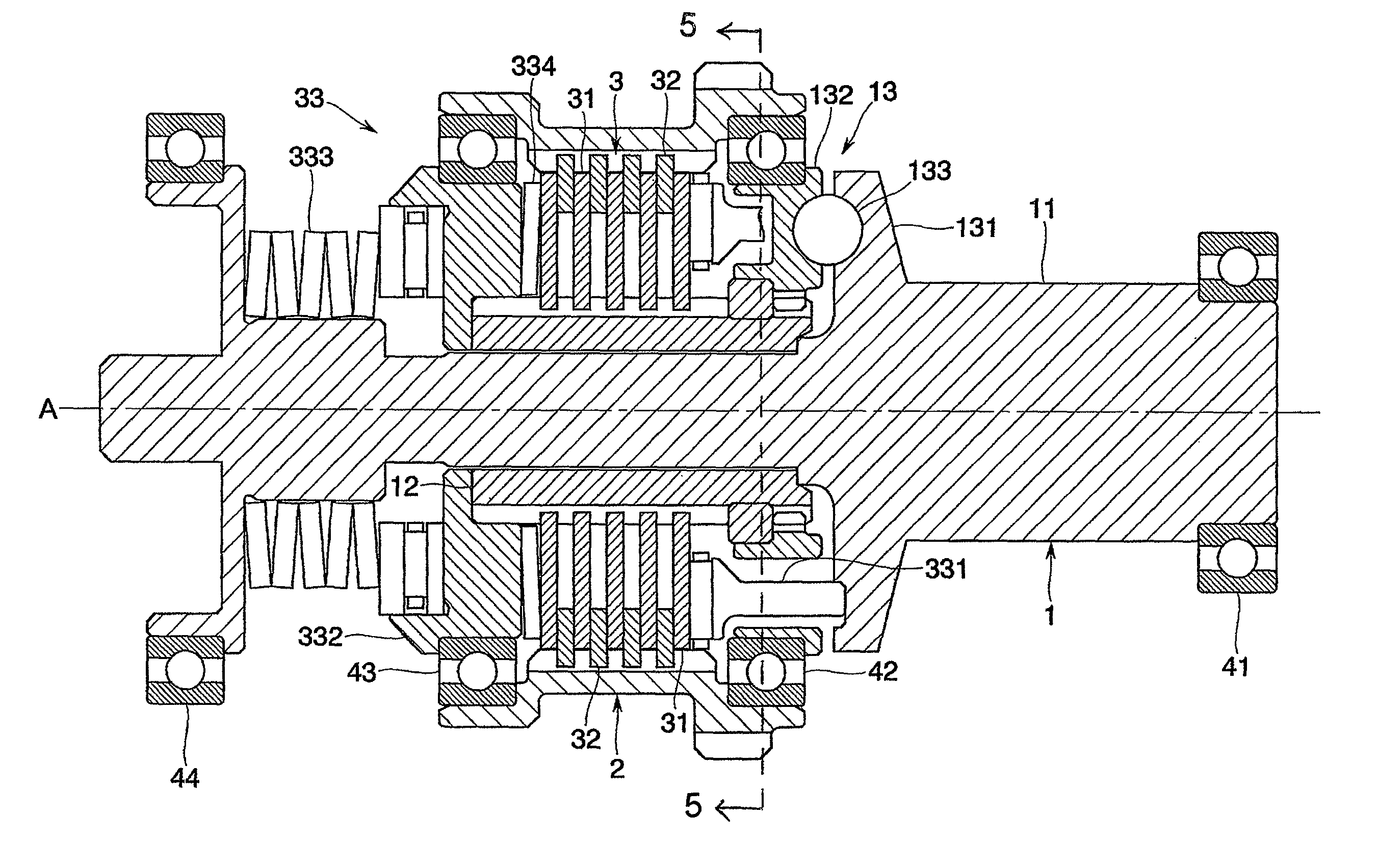 Torque limiting mechanism