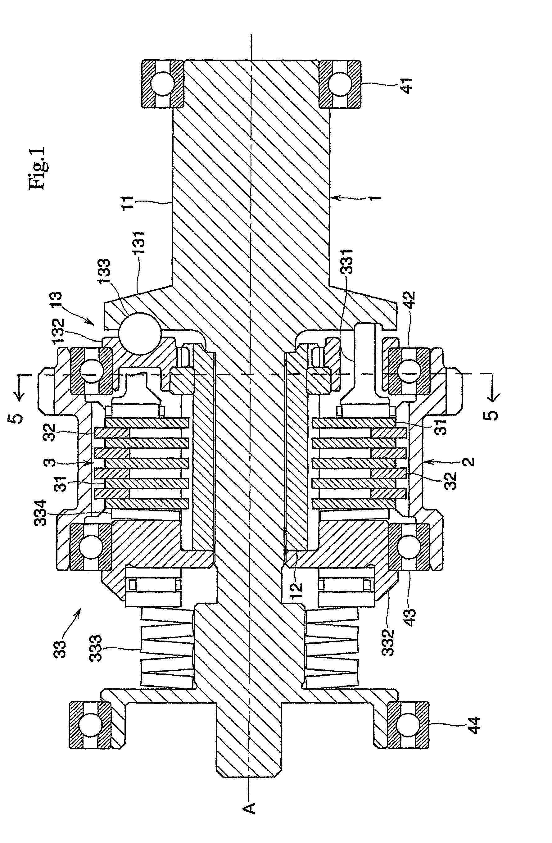 Torque limiting mechanism