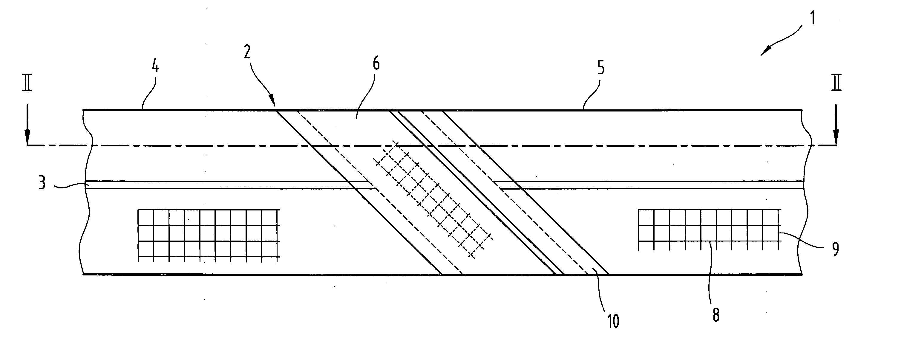 Splice construction for elongate sections