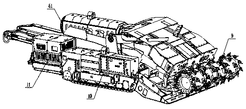 Slope mining system for open-pit mines