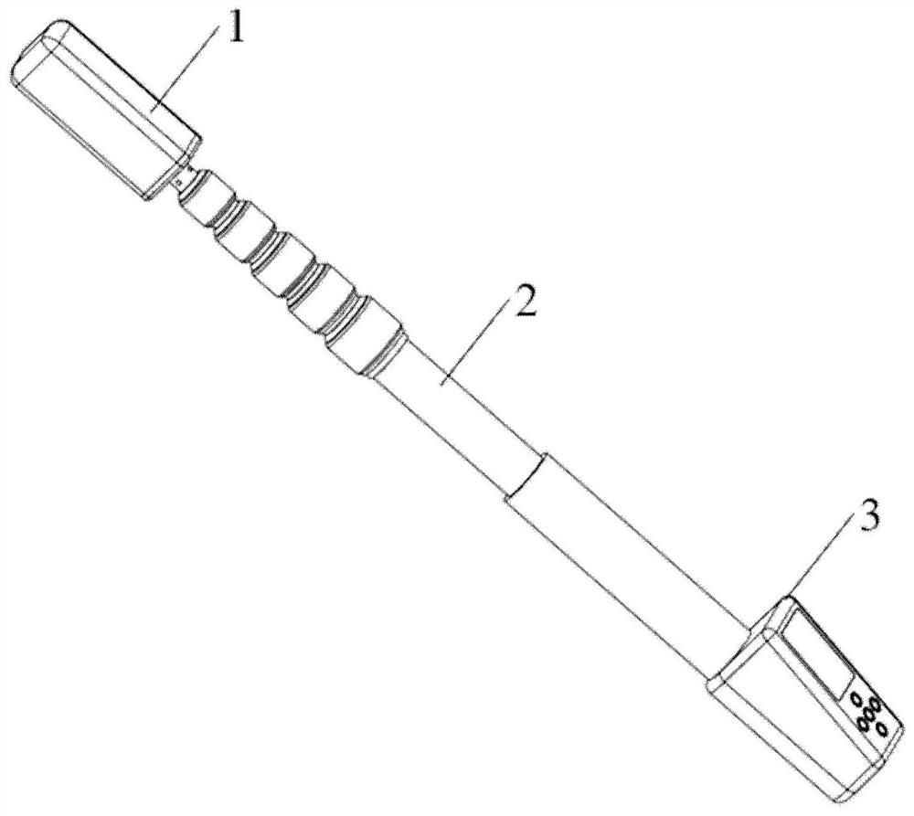 Telescopic detection device and method based on space optical communication