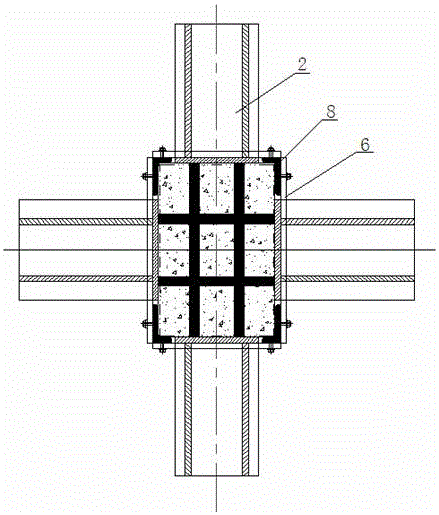 Steel slide way jacking building layer increasing device