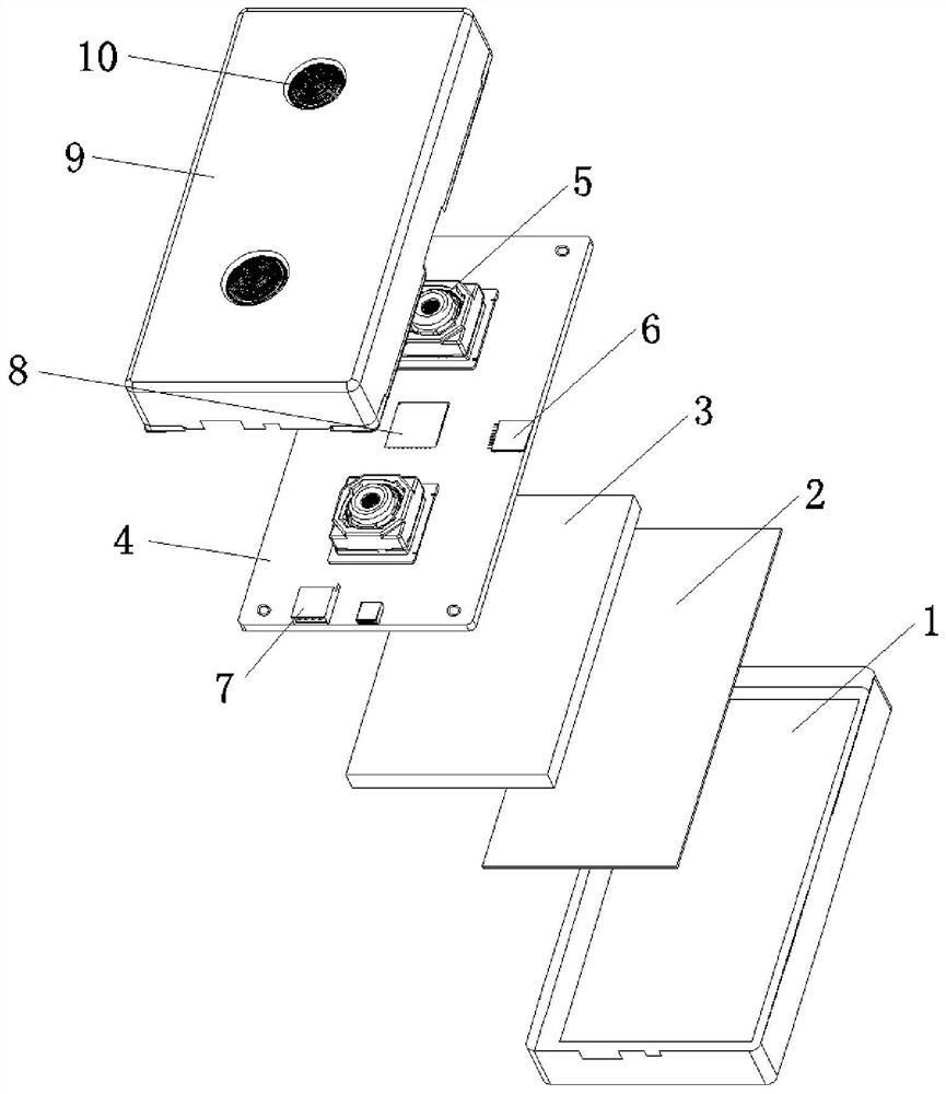 Detachable camera and camera system thereof