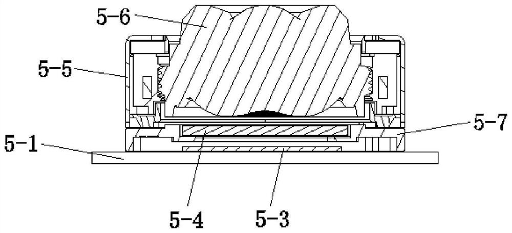 Detachable camera and camera system thereof