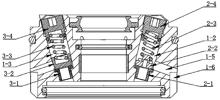 End cover for rail car shock absorber