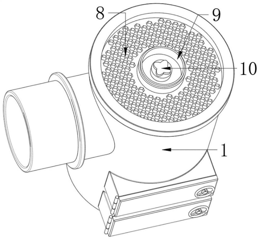 Biomass raw material uniform feeding device