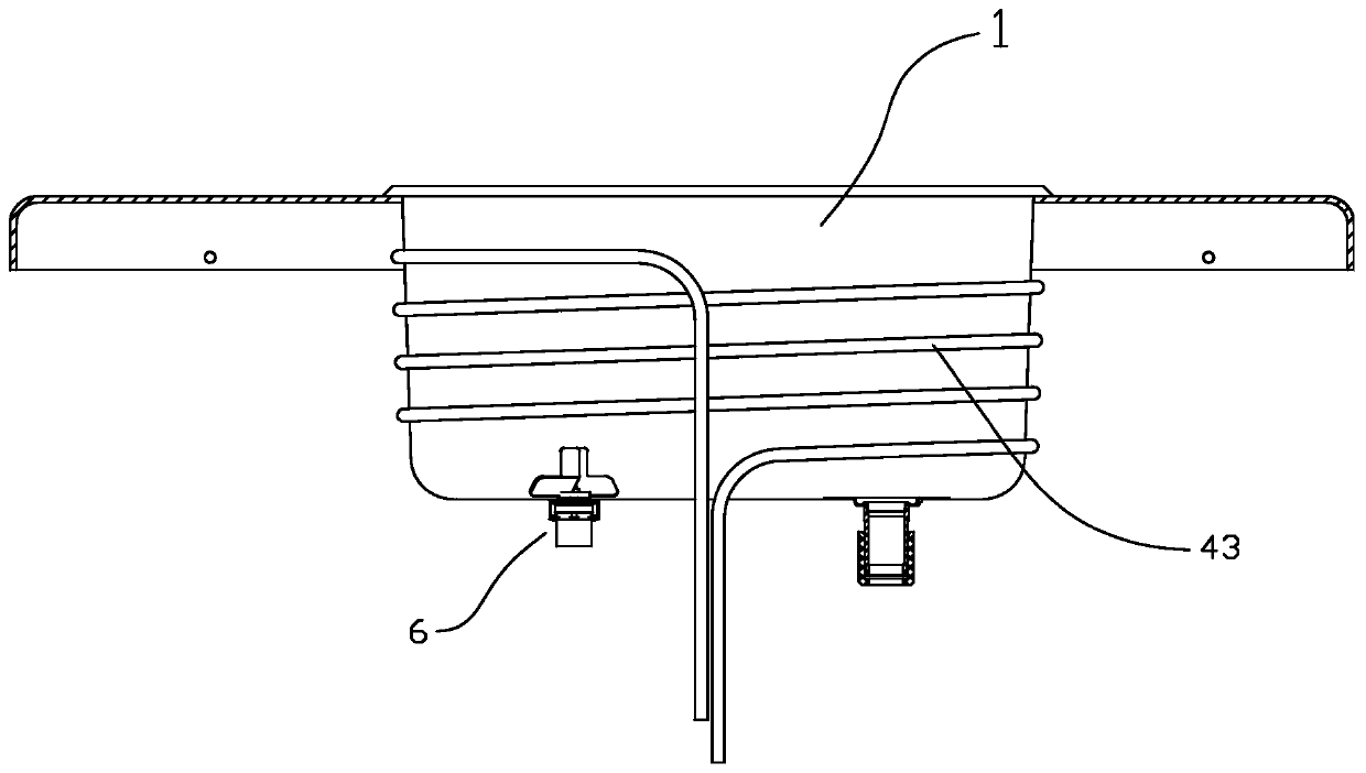 Cold control system of ice cream machine, cold control method and ice cream machine