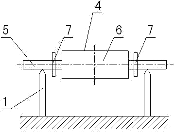 Dynamic balance emendation method of 1.5MW wind power generator with radial fan and rotor