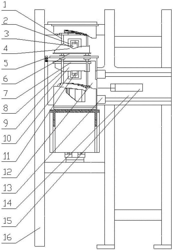 A friction welding preheating mechanism and preheating method with static electricity removal function