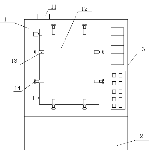 Water condensation preventing microwave vacuum drier