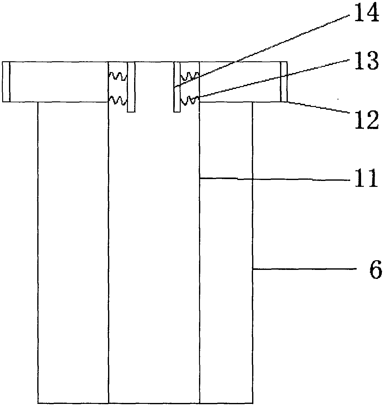 Students' multifunctional three-head alcohol lamp for chemical experiments