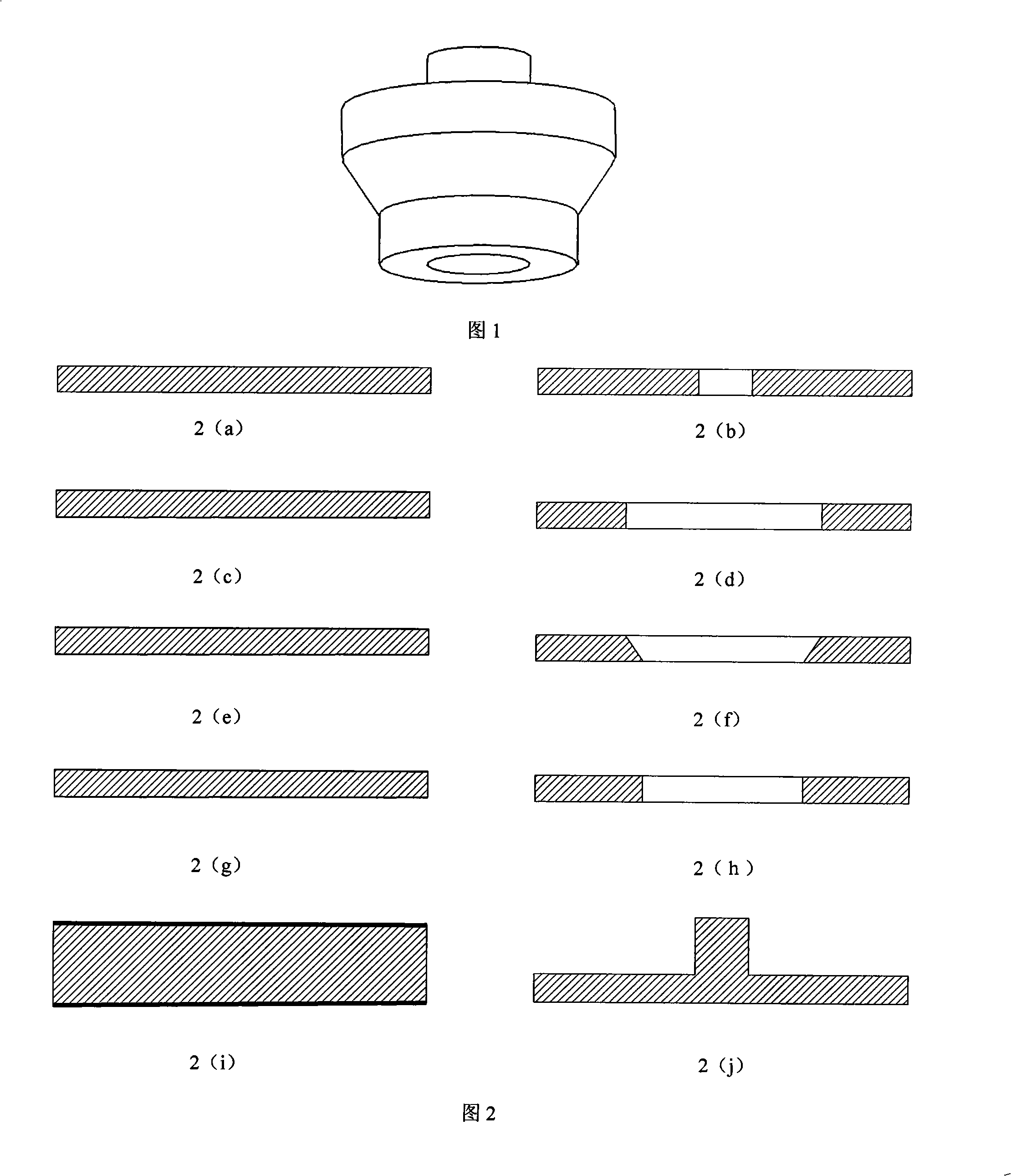 Process for manufacturing three-dimensional miniature mold