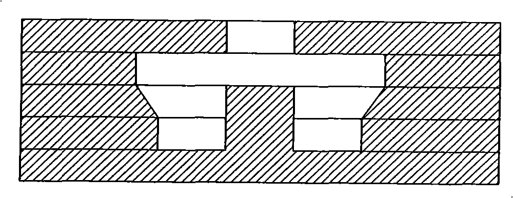 Process for manufacturing three-dimensional miniature mold