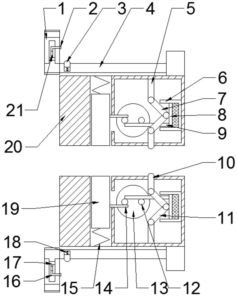 Pipeline connecting device with high sealing performance