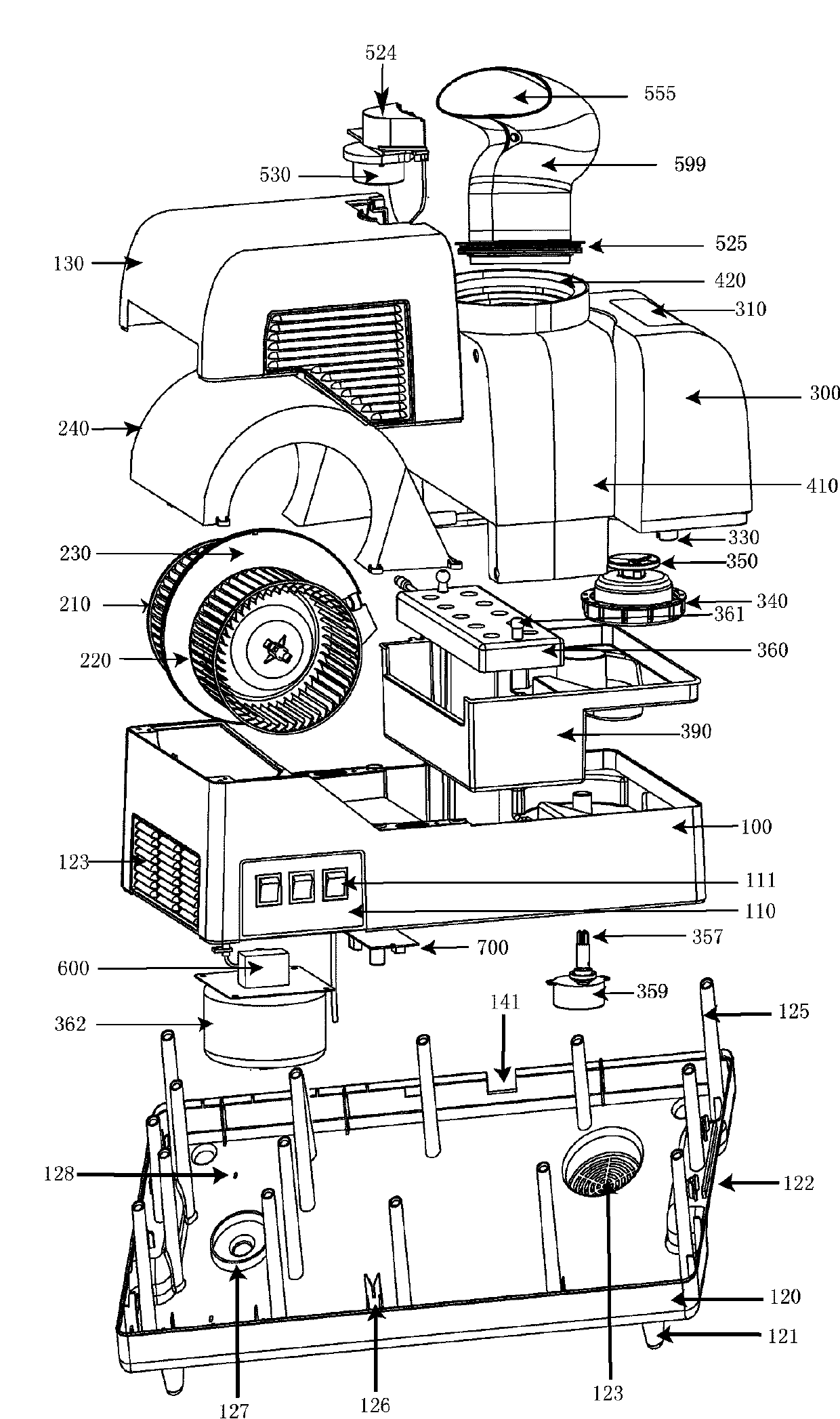 Medicine application device and medicine application method