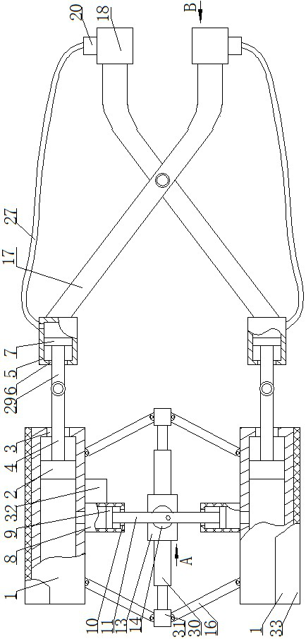 Safe and stable tooth extraction auxiliary instrument