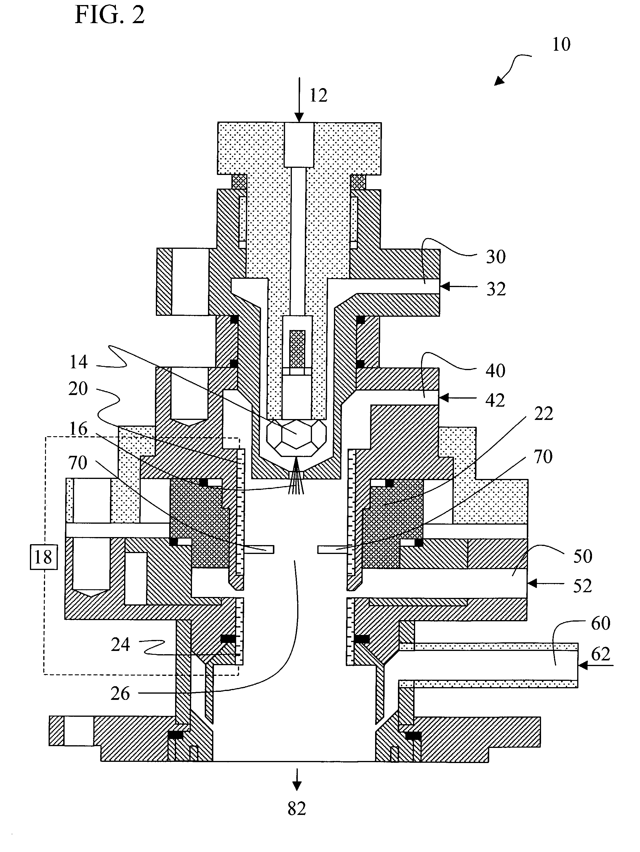 Plasmatron fuel converter having decoupled air flow control