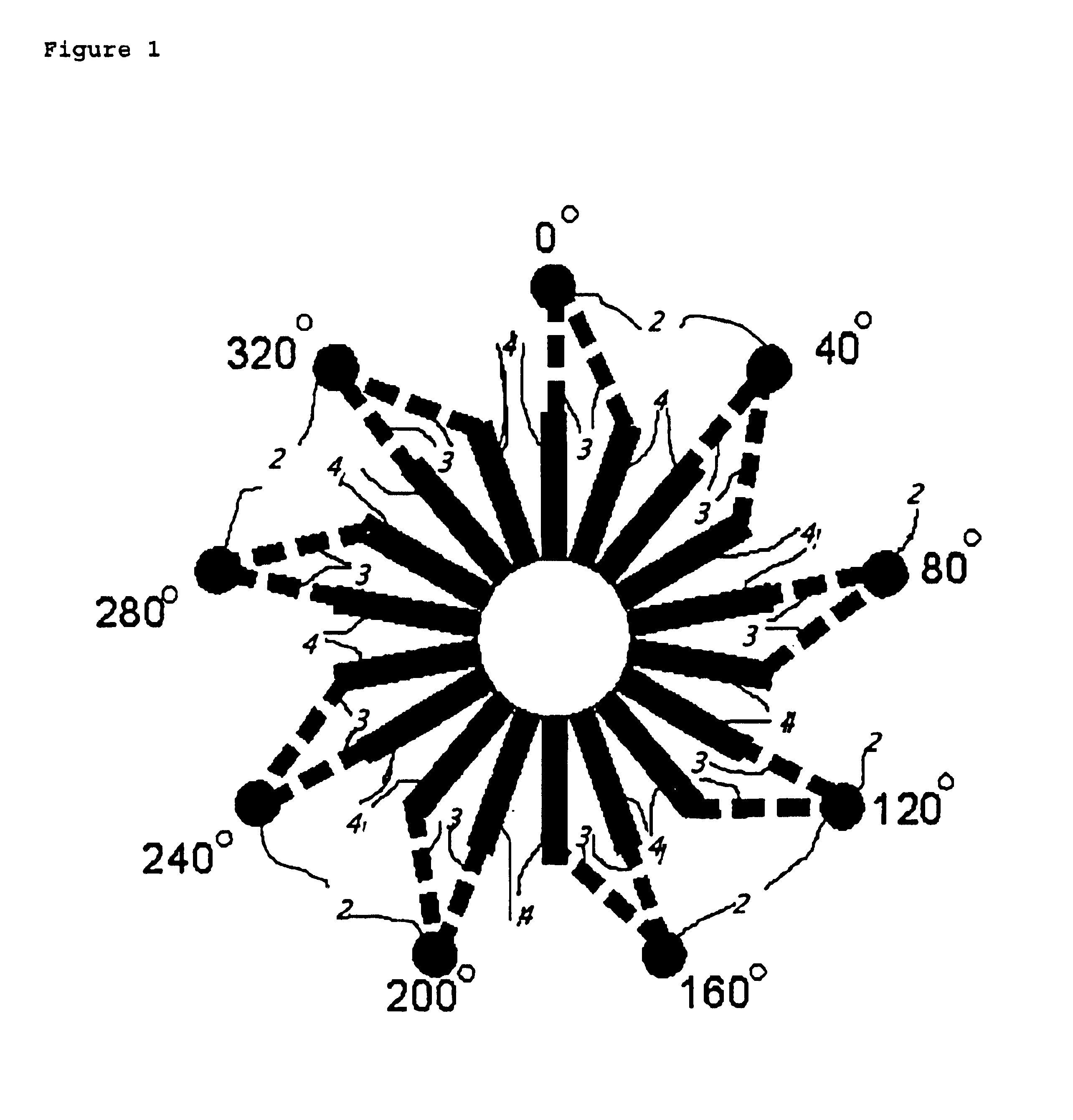 Mesh connected electrical rotating machine with span changing