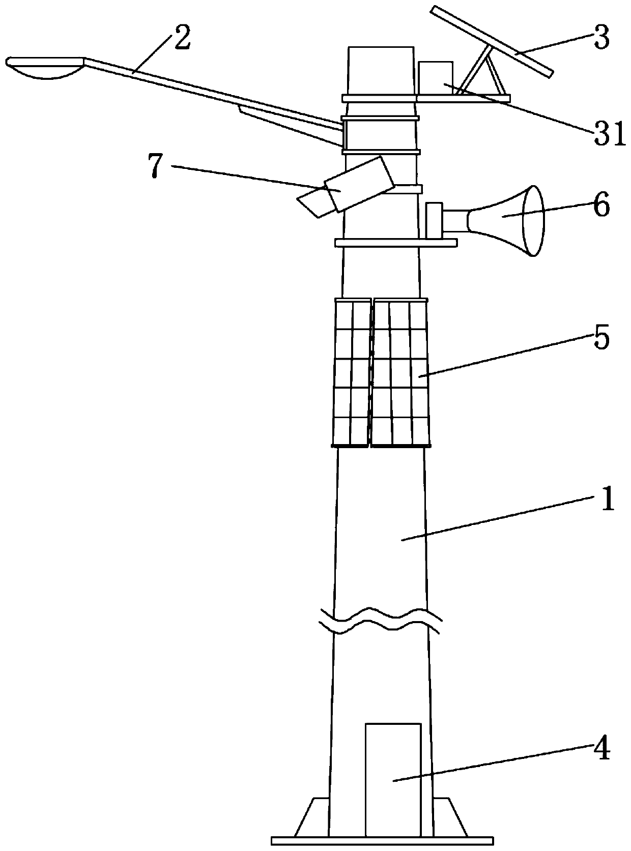 Solar street lamp based on photovoltaic module