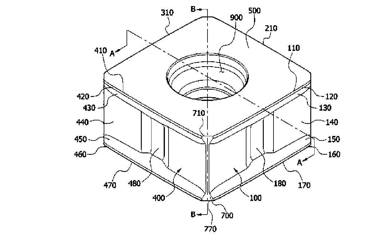 Tangential cutting insert