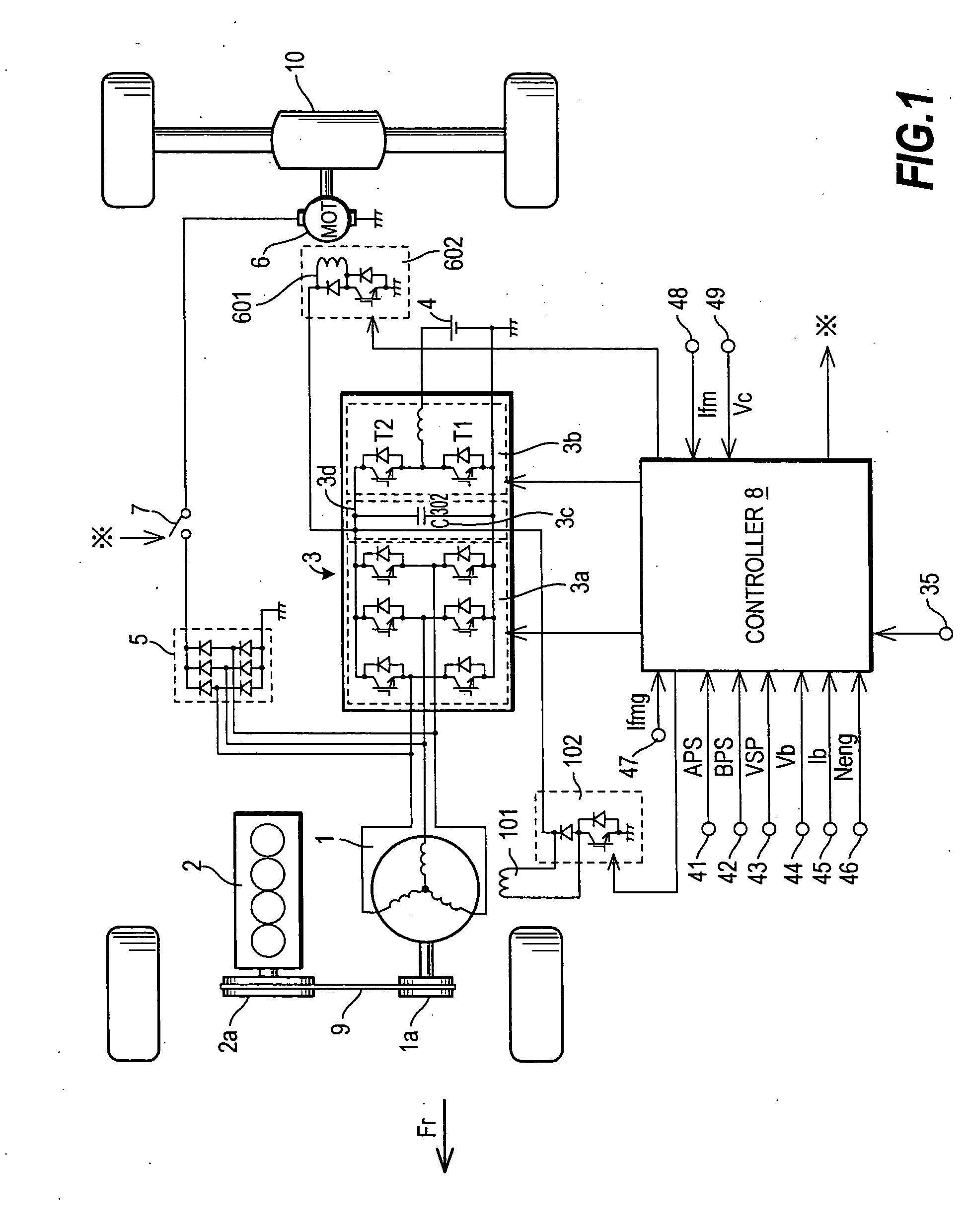 Control of vehicle motor