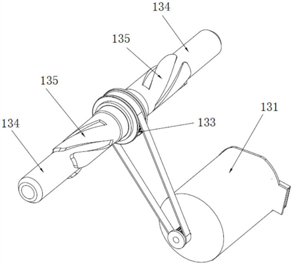 Gear box structure and intelligent scrubber