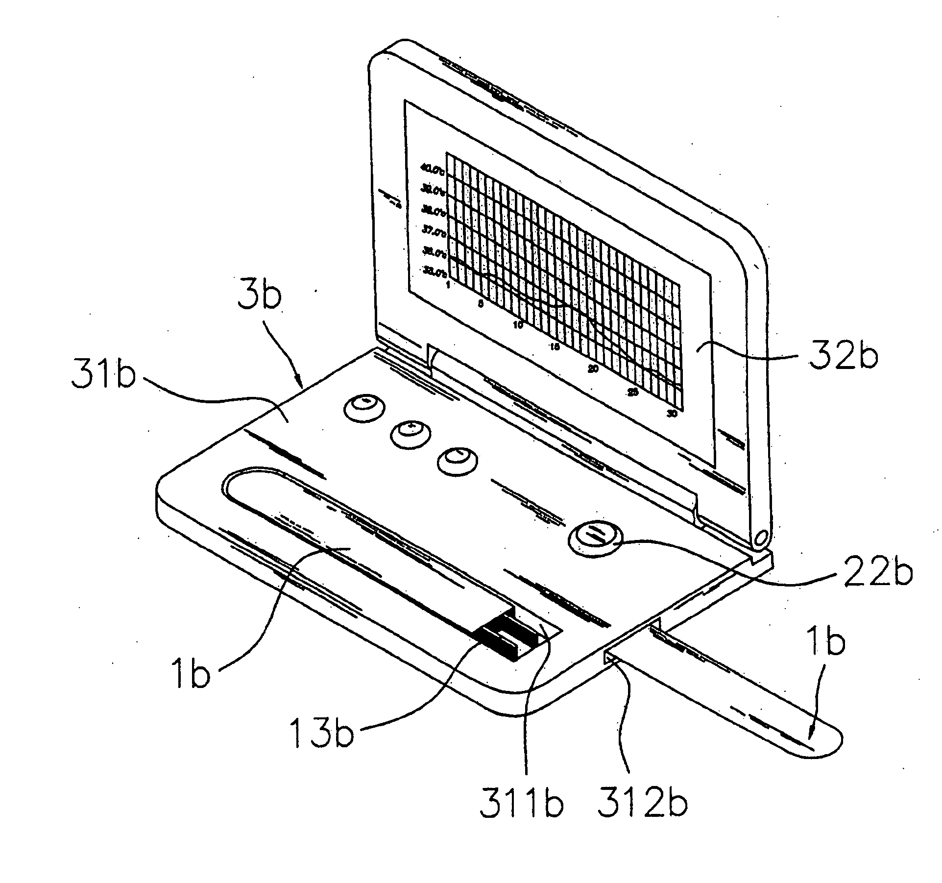 Thermometer having a disposable temperature probe