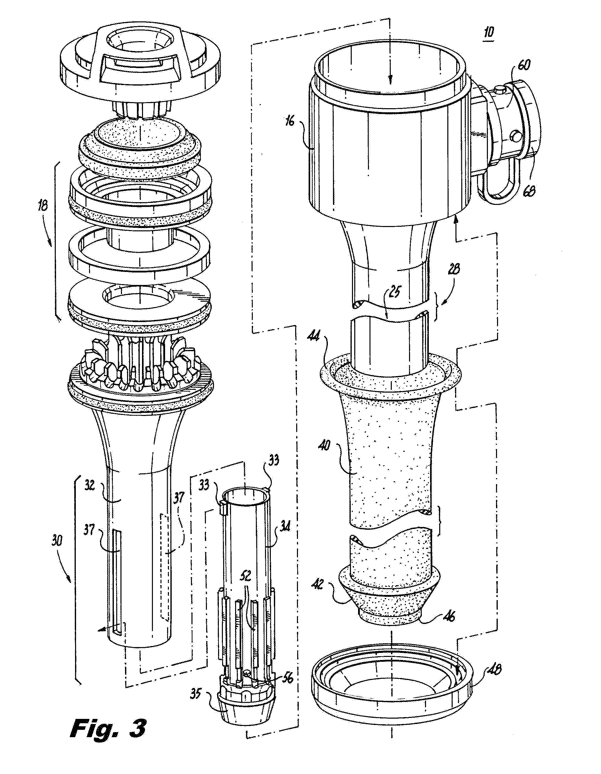 Self-adjusting pneumatically sealed trocar