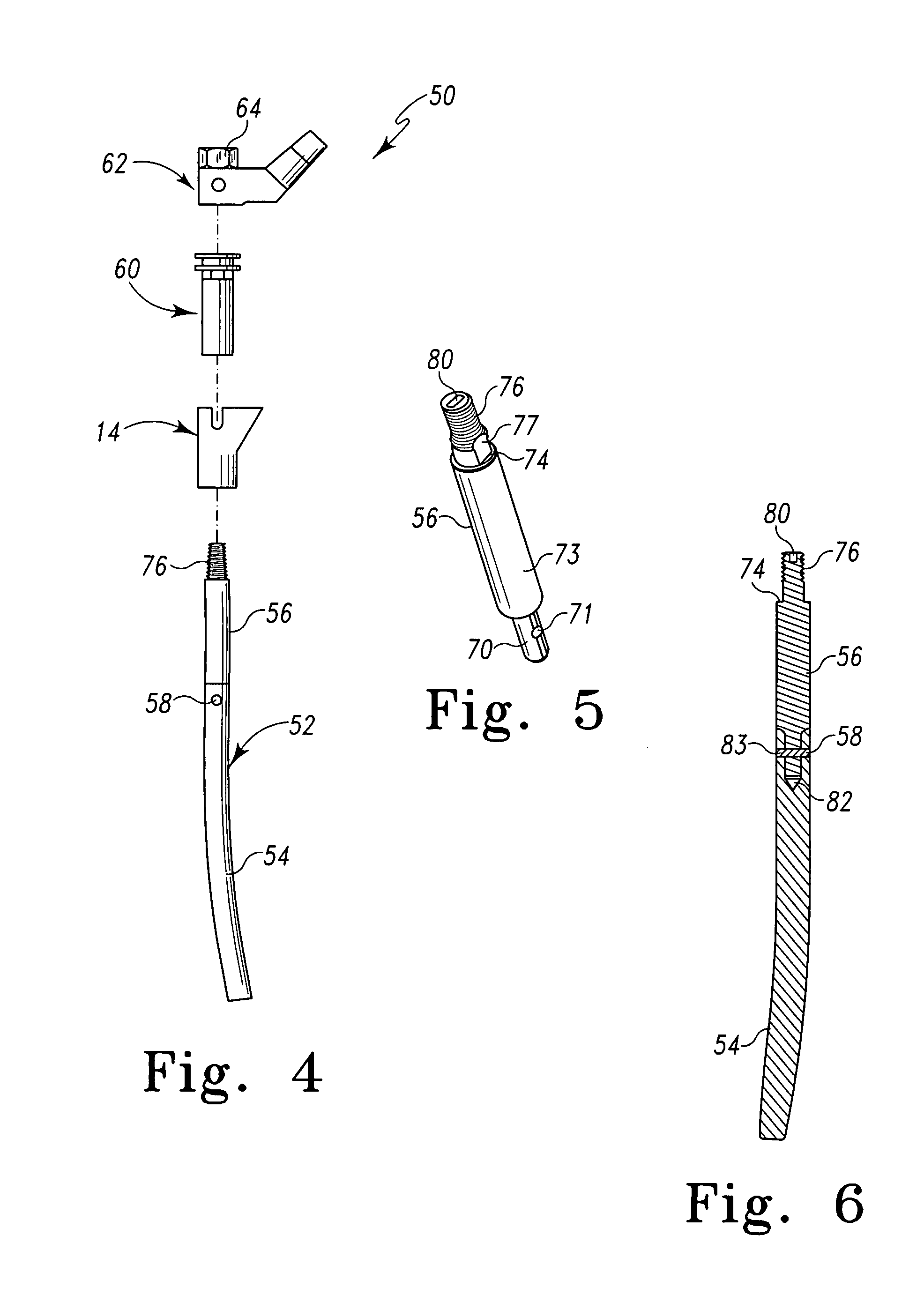 Trialing system and method for modular hip joint replacement system