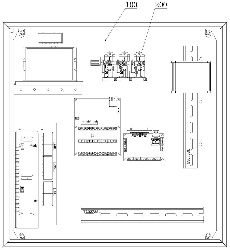 Outdoor integrated power distribution cabinet