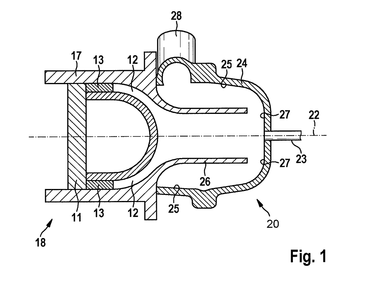 Device and method for separating dirt particles from the working medium of a turbine