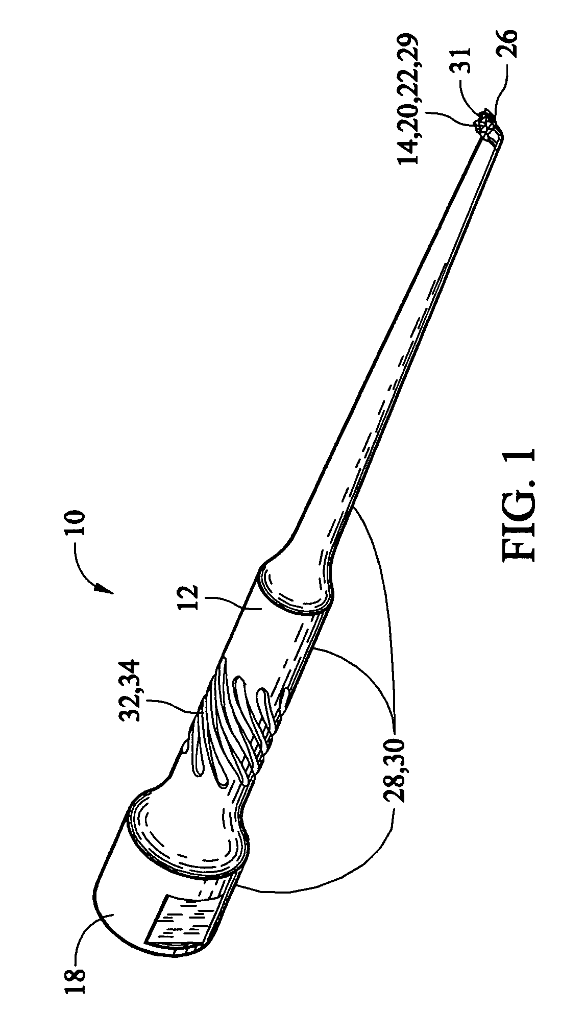 Torsional pineapple dissection tip