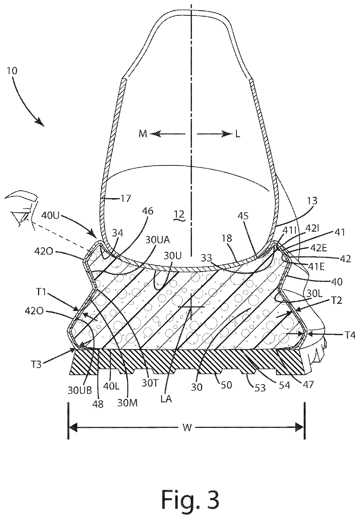 Footwear with mesh sole construction