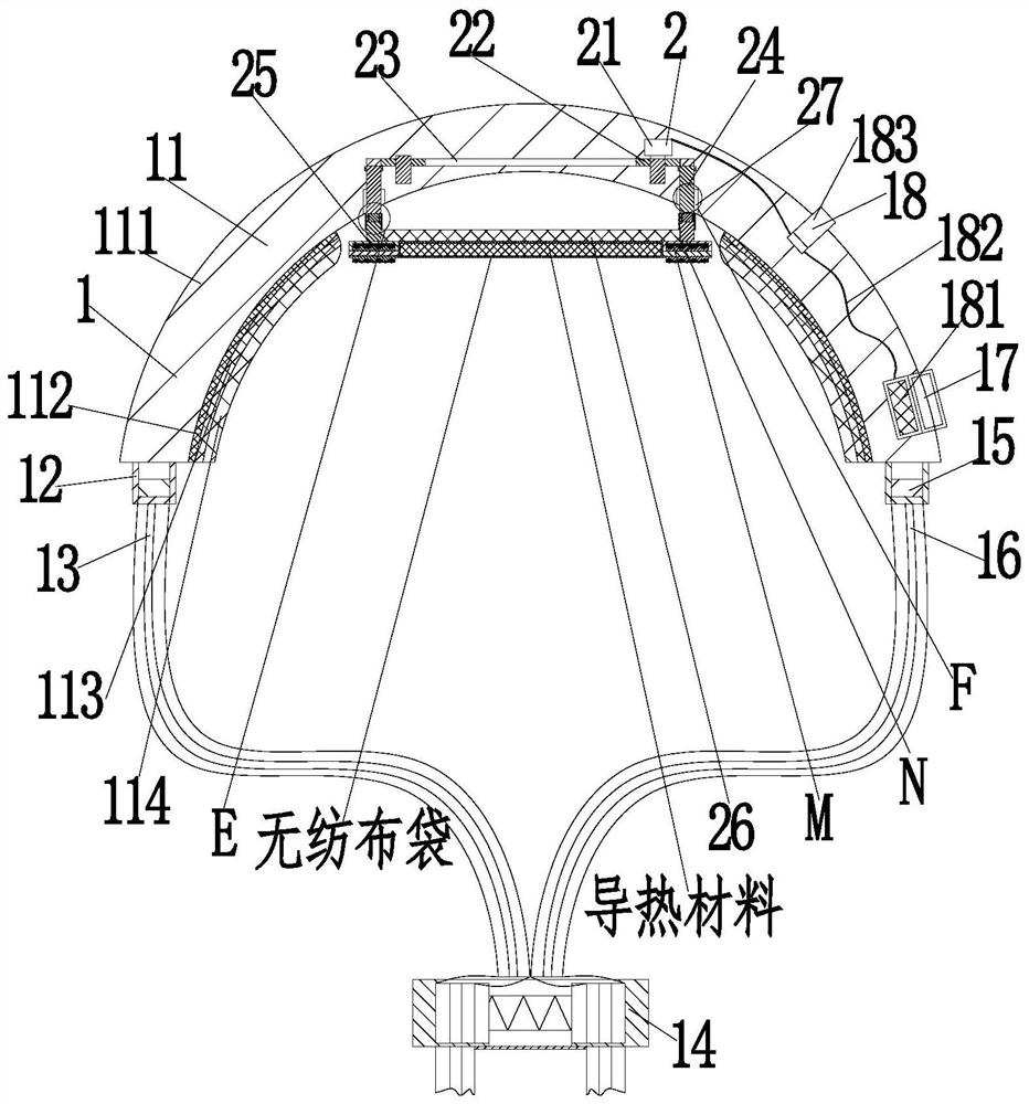 Indoor exercise instrument with digestion assisting effect