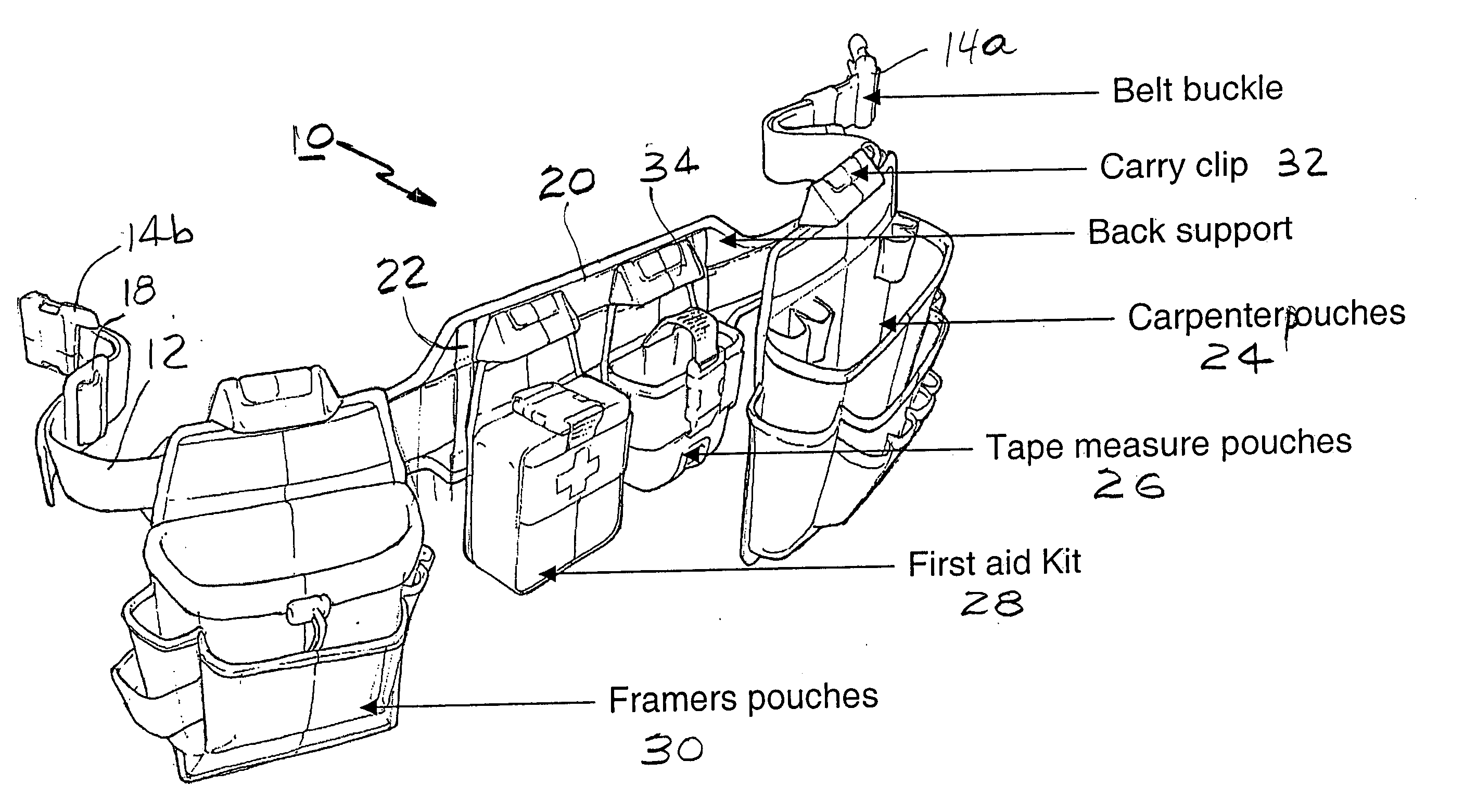 Utility belt system